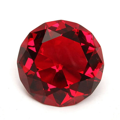 Red color stone jewelry