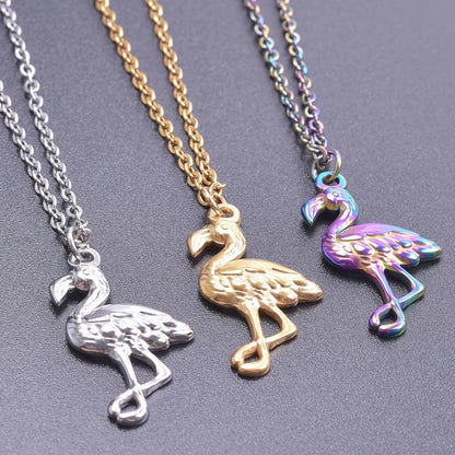 Flamingo necklace