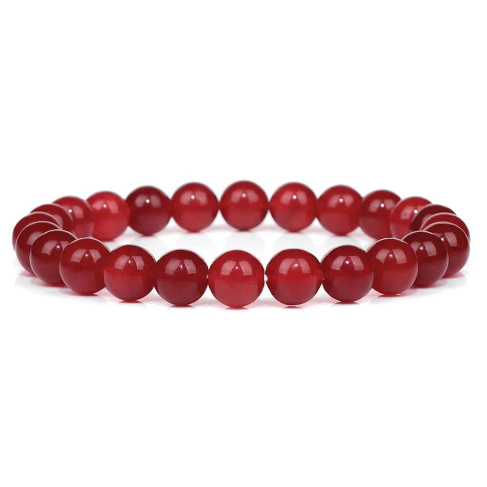 Mens red bracelet