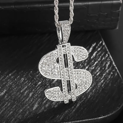 Dollar sign necklace