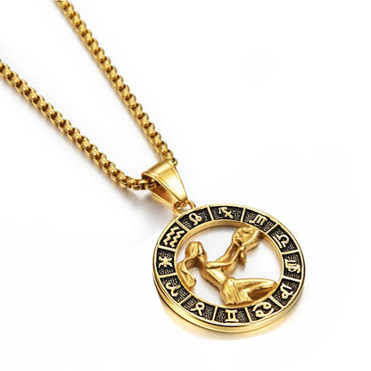 Cancer astrology necklace