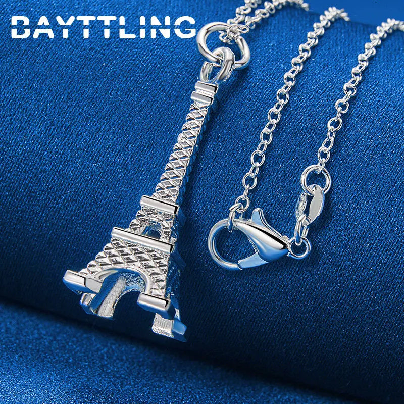 Eiffel tower necklace