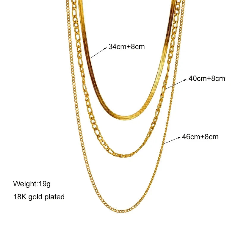 3 layer necklace