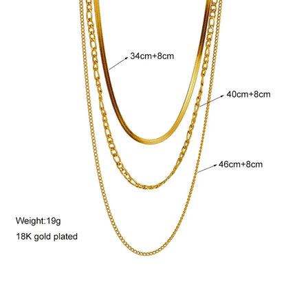 3 layer necklace