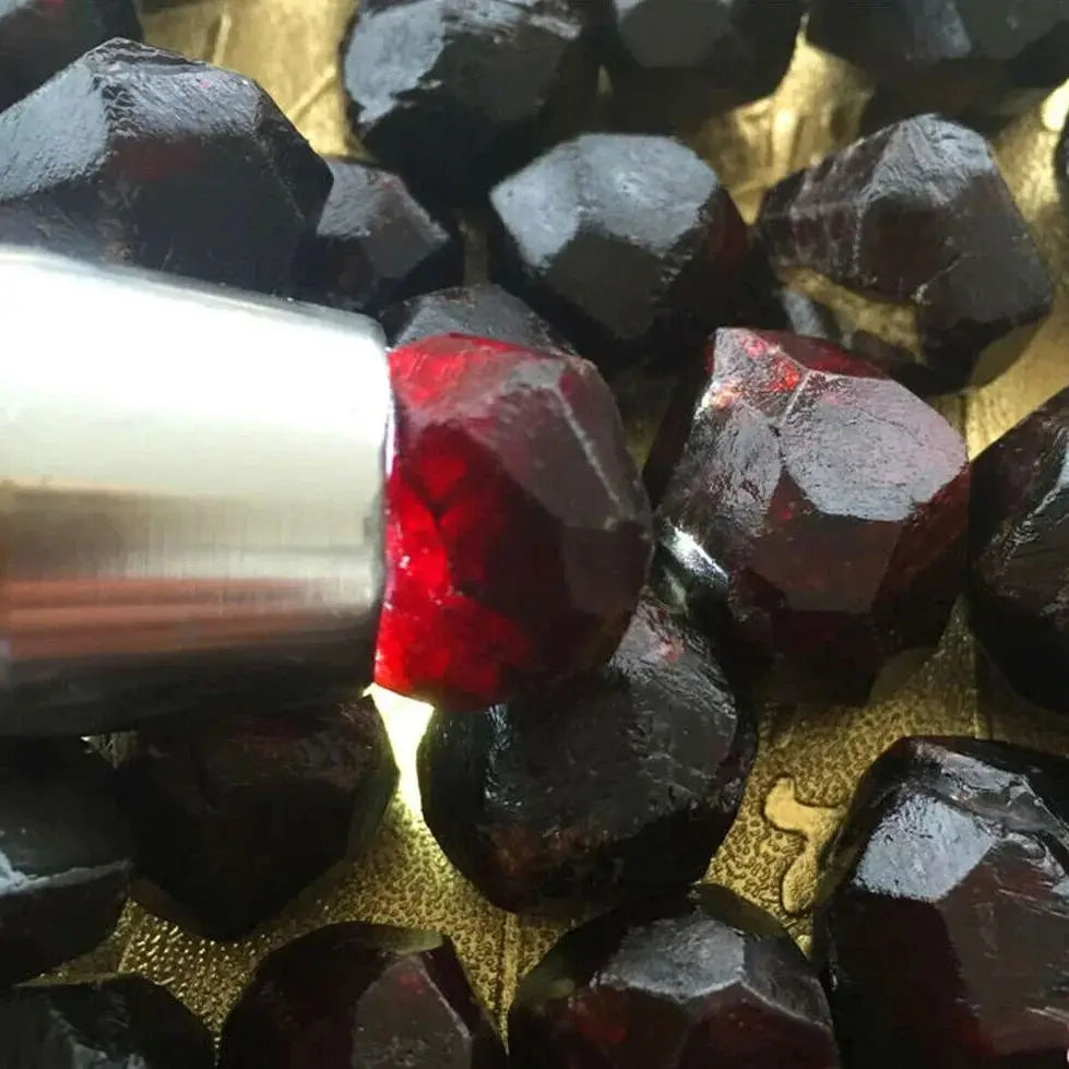 Garnet stone jewelry