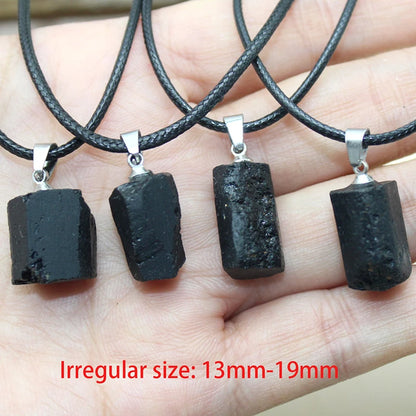 Black tourmaline pendant