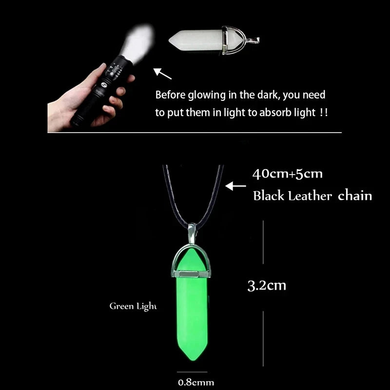 Glow in the dark necklace