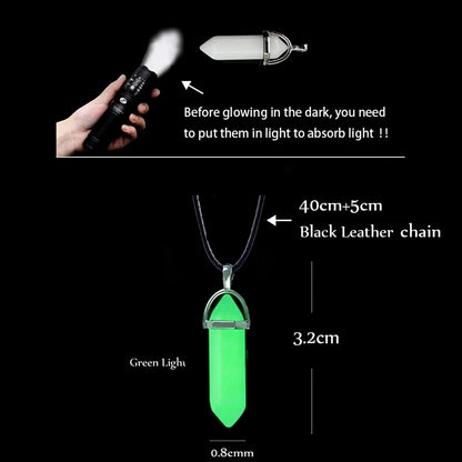 Glow in the dark necklace