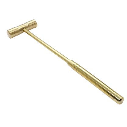 Small brass hammer