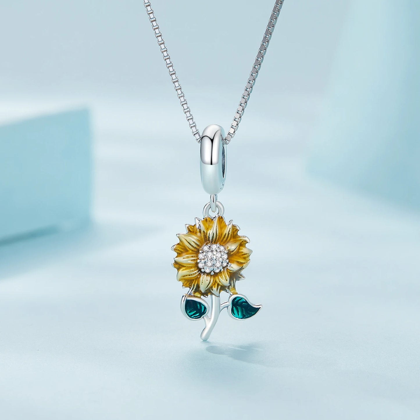 Sunflower pendant