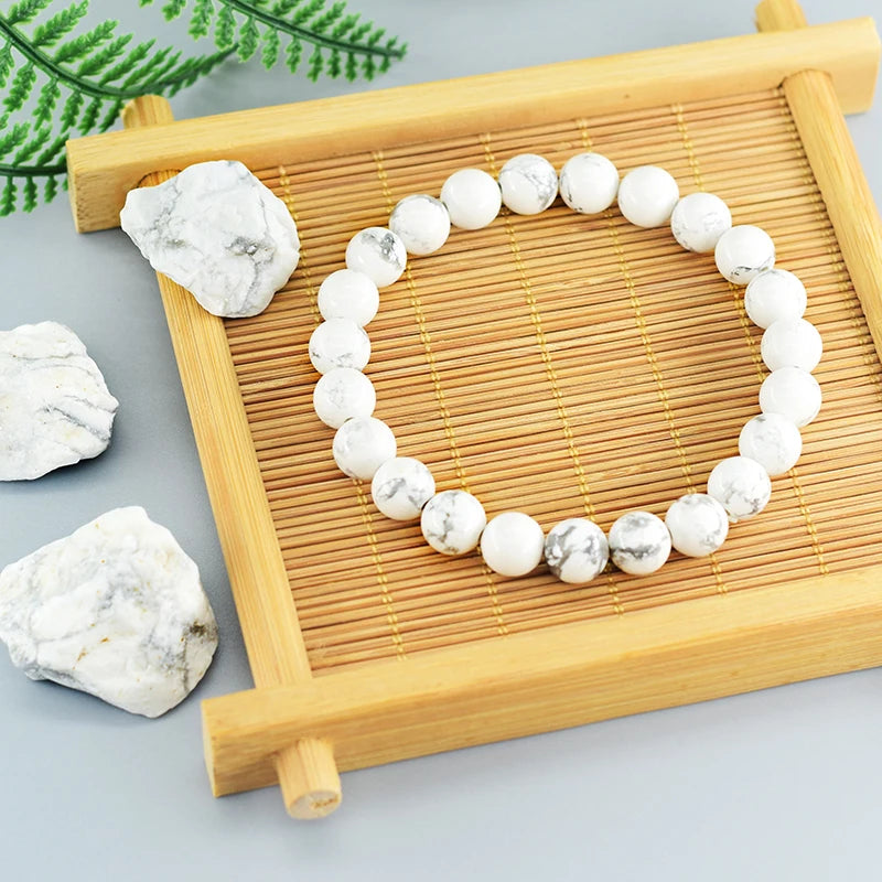 Howlite bracelet