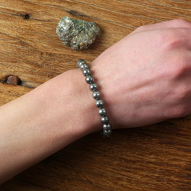 Pyrite bracelet