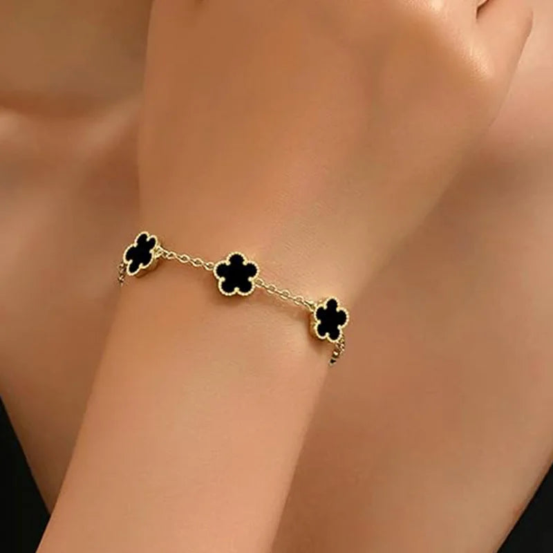 Clover bracelet men