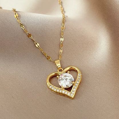 Necklace heart shape