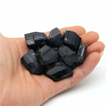 Black stone for jewelry