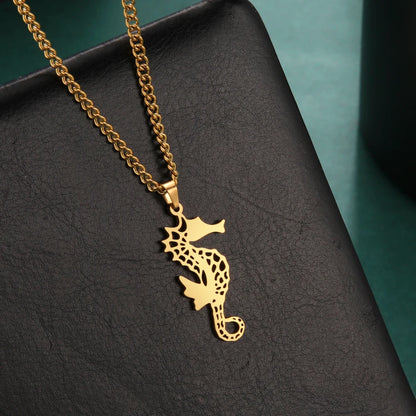 Seahorse necklace