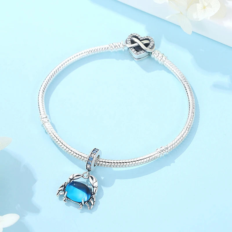 Sterling silver heart bracelet