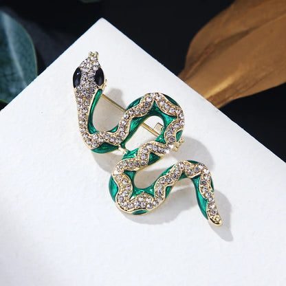 Snake brooch