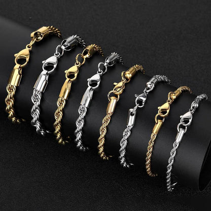 Men bracelet gold