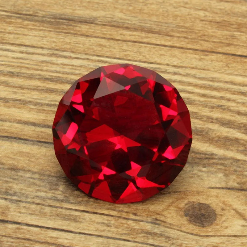 Red color stone jewelry