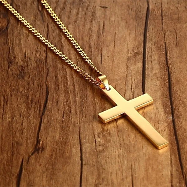 Childrens cross necklace