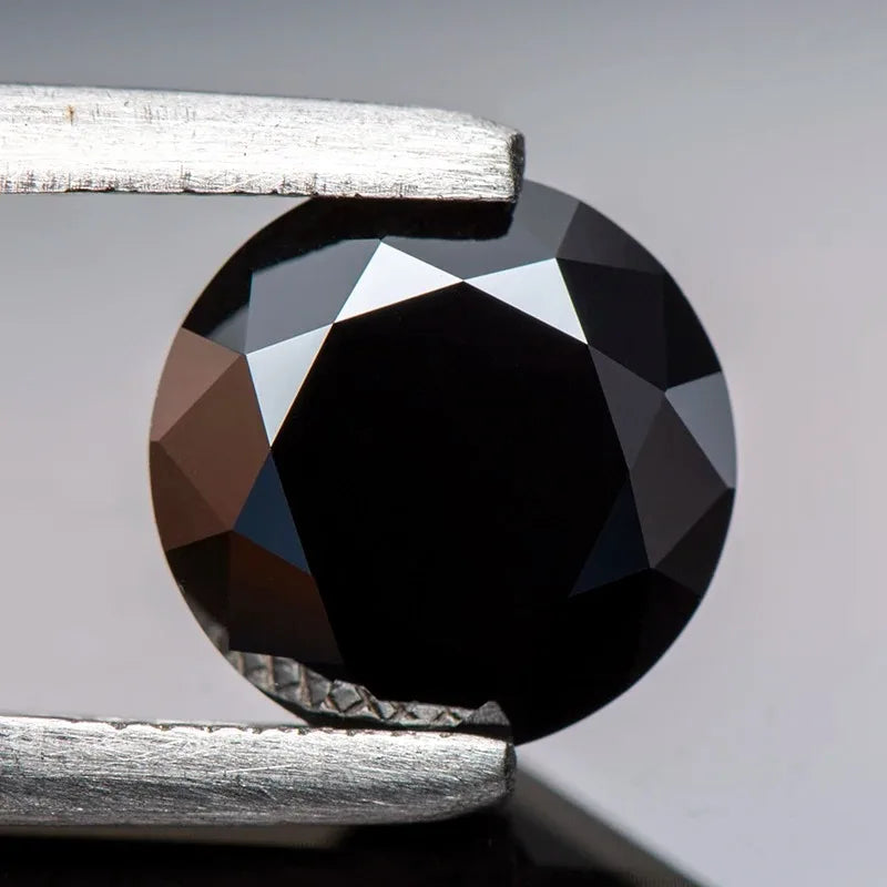 Black moissanite jewelry