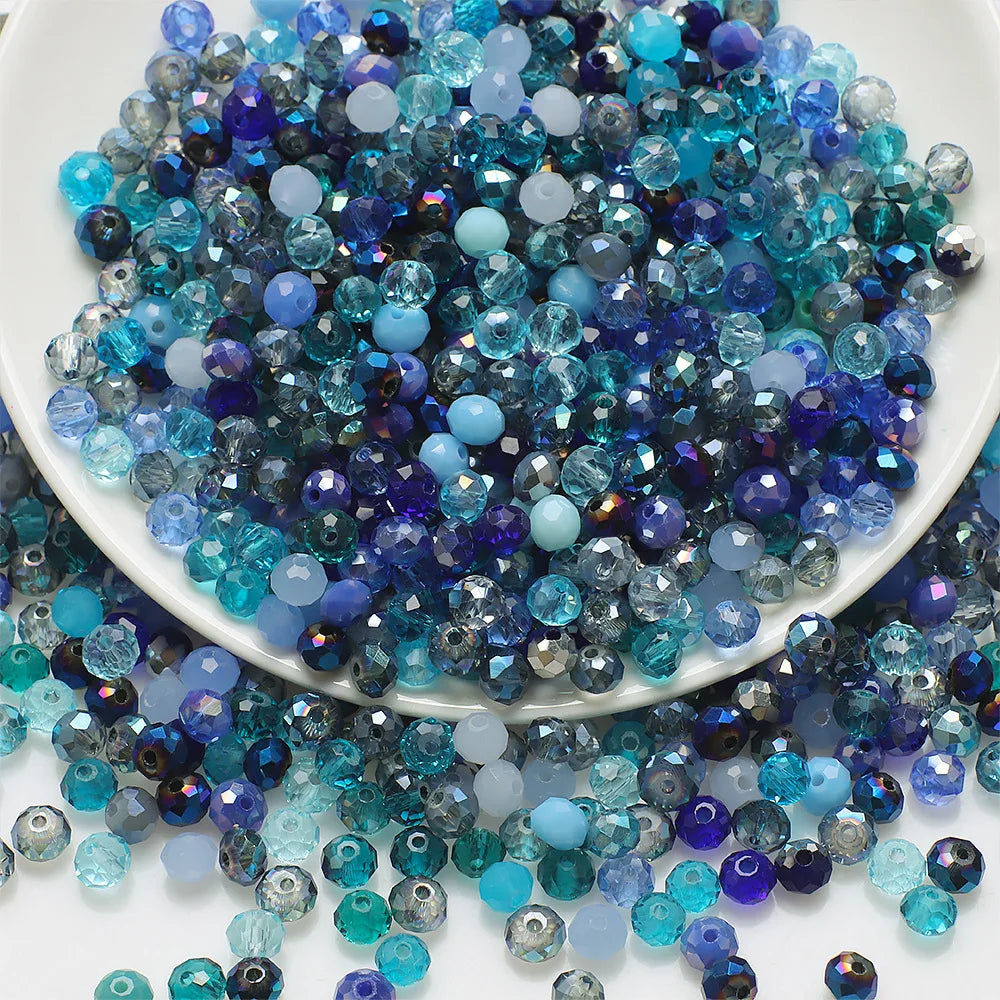 Glass beads for jewelry making