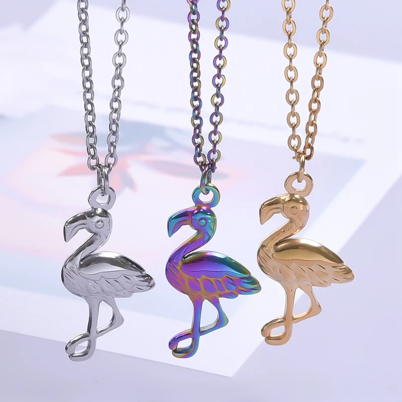 Flamingo necklace