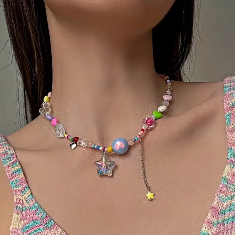 Candy necklace candy