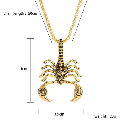 Scorpion pendant