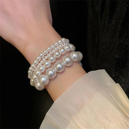 Pearl bracelet men