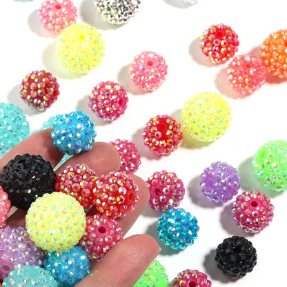 Disco ball beads