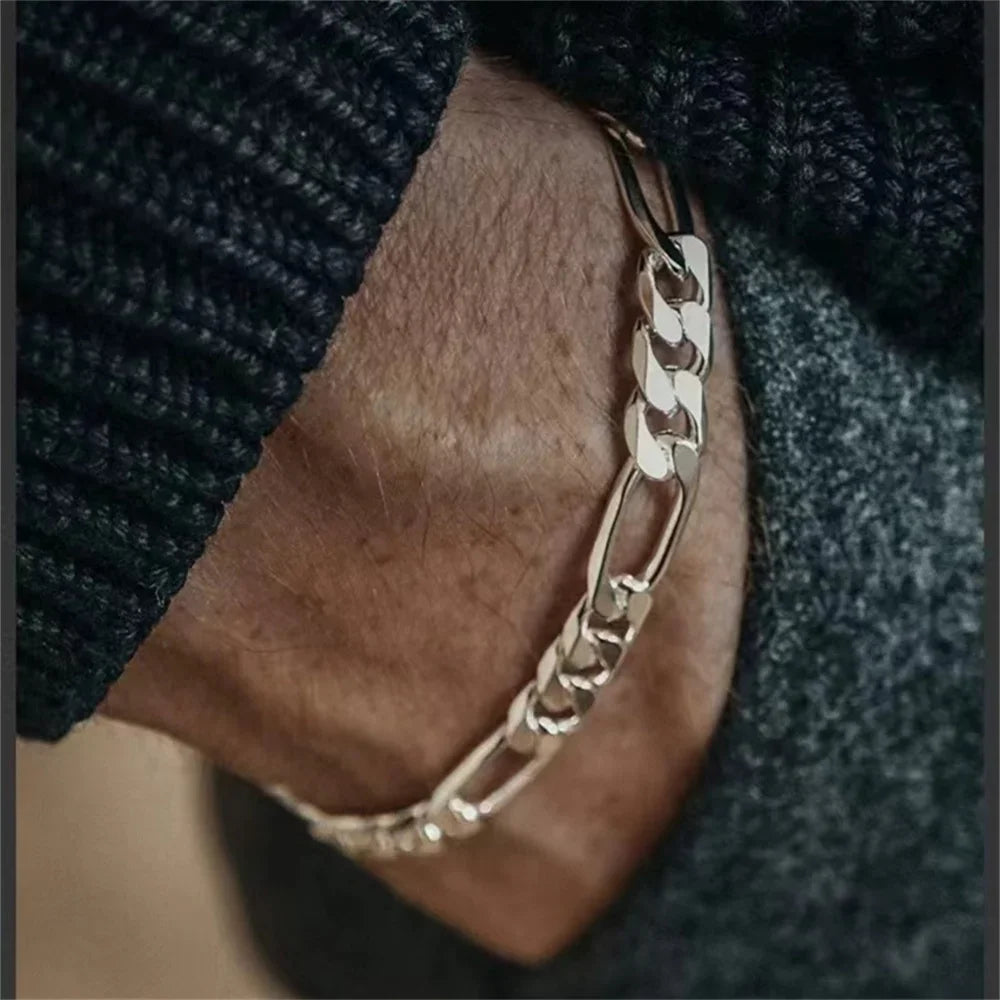 Mens figaro bracelet