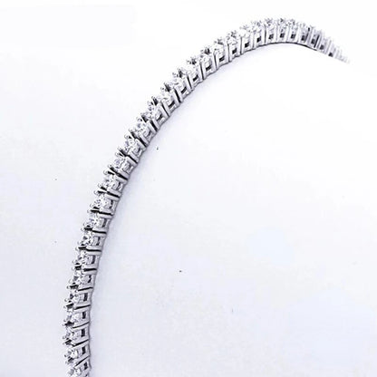 Thin tennis bracelet