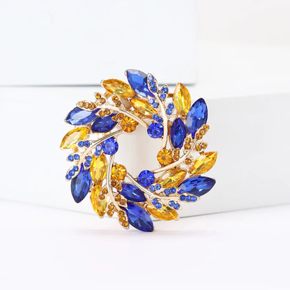 Wreath brooch