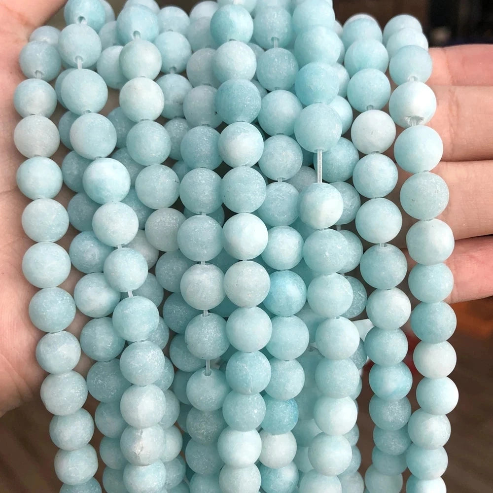 Gemstone beads for jewelry making