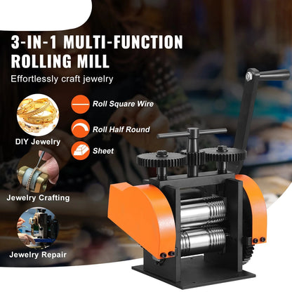 Jewelry roller mill