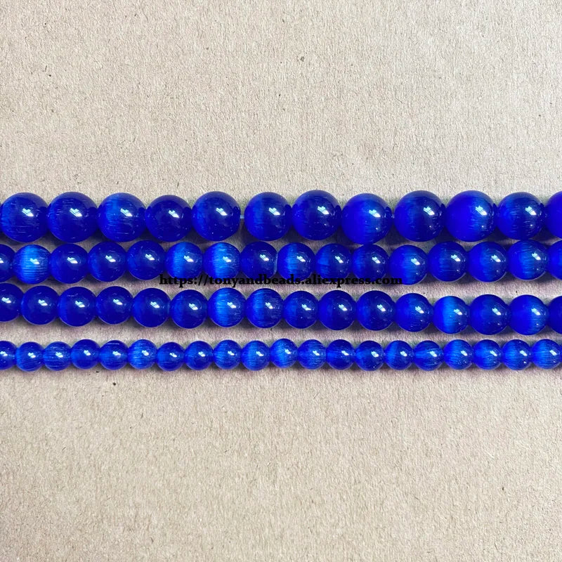 Beads blue moon