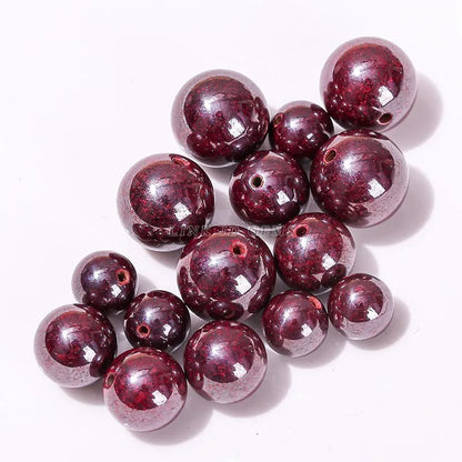 Cinnabar beads