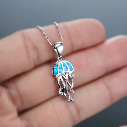 Jellyfish necklace