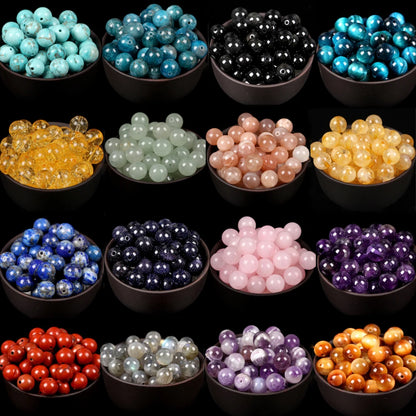 Multicolor bead teardrops for jewelry making