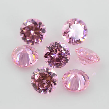 Moissanite pink