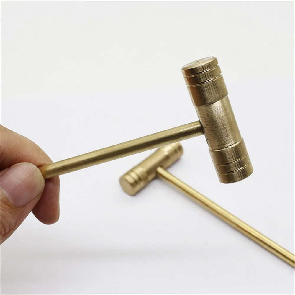 Small brass hammer