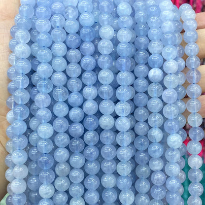 Aquamarine beads