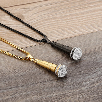 Microphone necklace