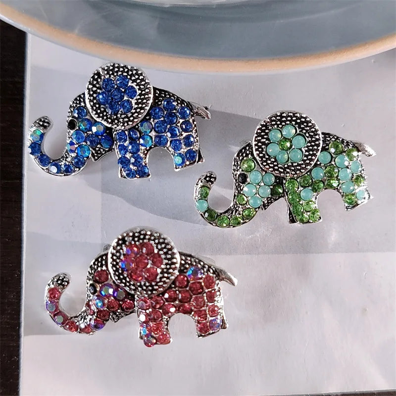 Vintage elephant brooch