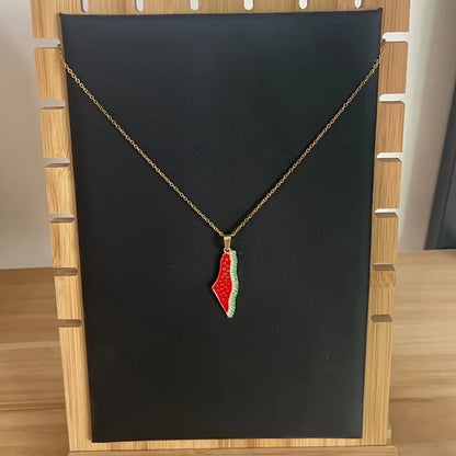 Watermelon necklace