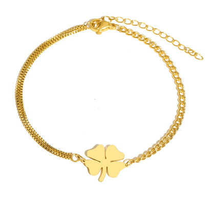 Lucky clover bracelet