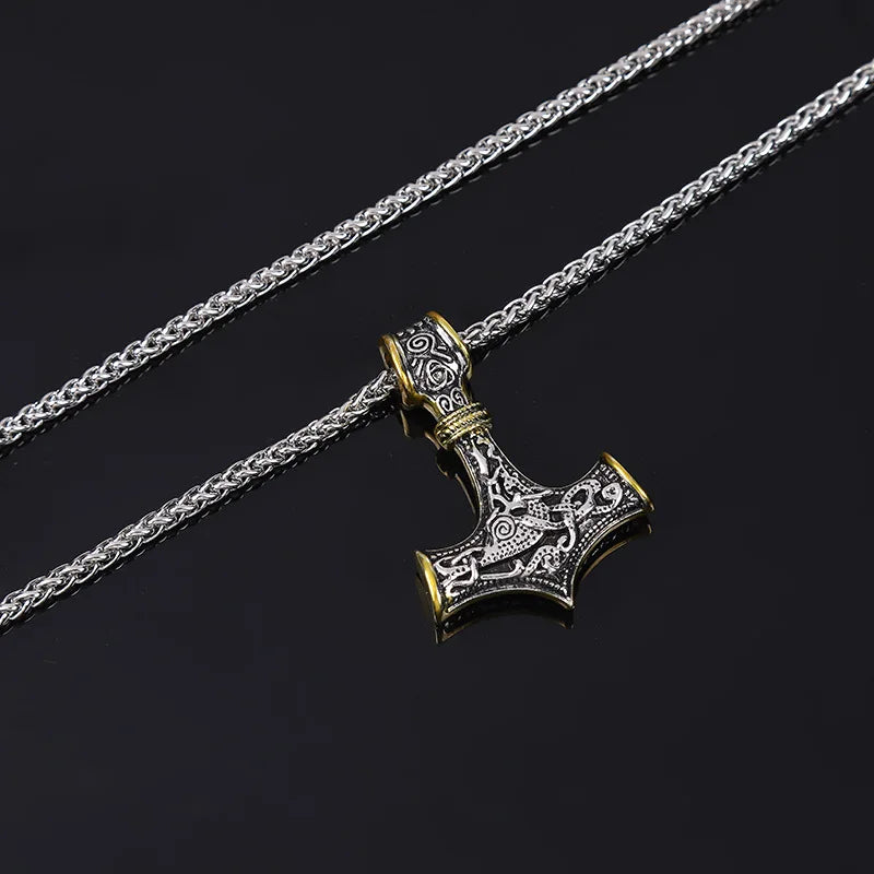 Thor hammer necklace