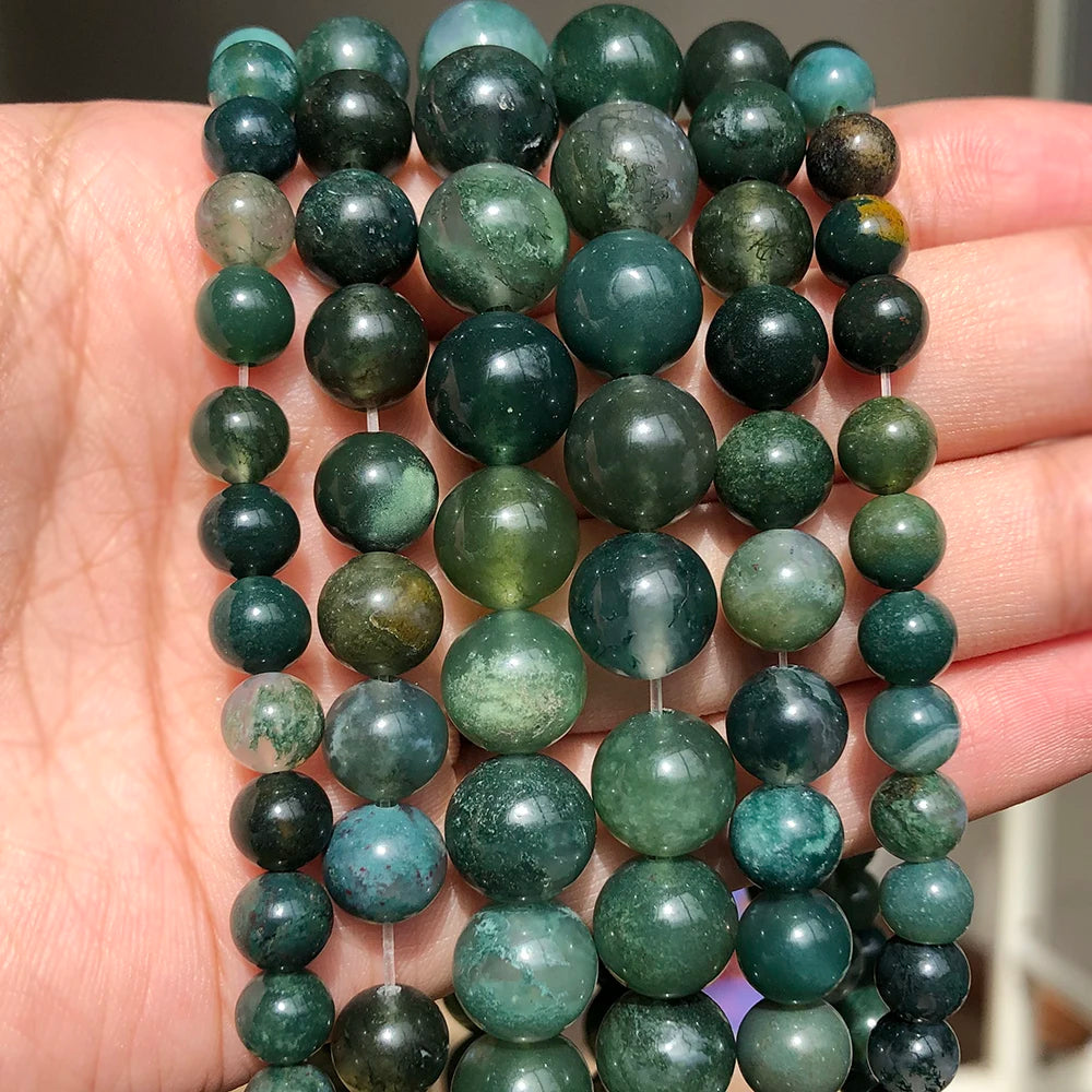 Lava rock beads